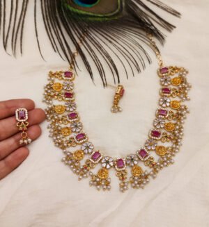 Guttapusalu  AD necklaces