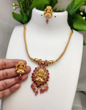 EMERALD RUBY NECKLACE