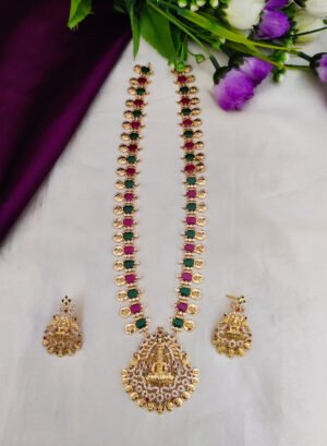 lakshimi parivar with the multi coloured stone