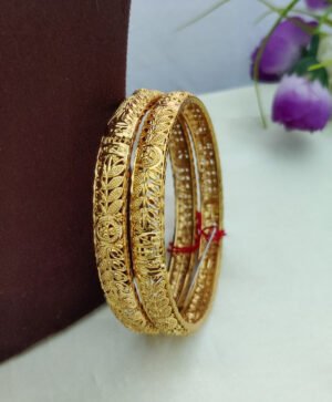 Daily use gold plated bangles