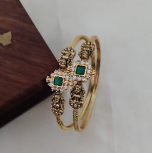 Lakshmi CZ GREEN bangles