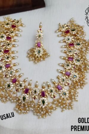 cz short necklace