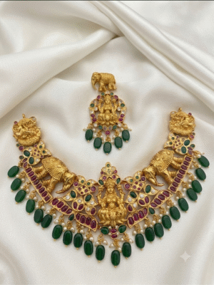 Bridal Lakshmi choker