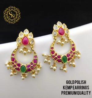 Beautiful chandbali earrings