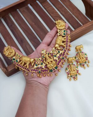 Bridal Lakshmi choker