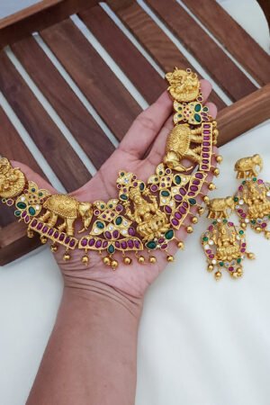 Bridal Lakshmi choker