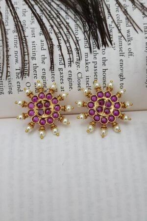 ruby studs