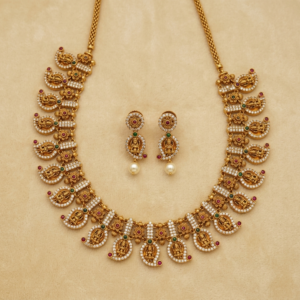 cz mango necklace