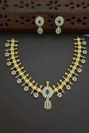 Antique multicolored necklace
