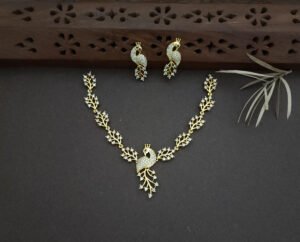 Antique cute  peacock necklace