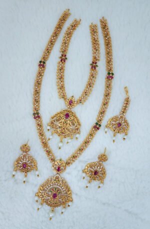 Semi Bridal Peacock Combo With 4 different Design