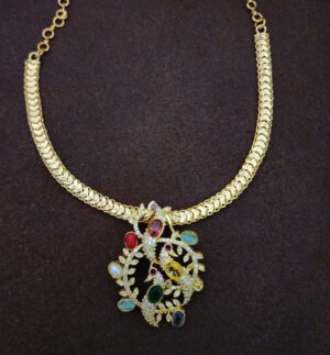 Navarathana pendent with attigai