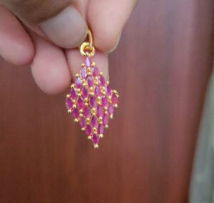 Diamond replica pendant