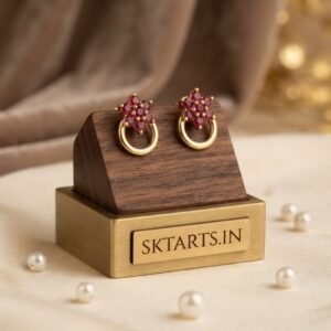 Floral studs