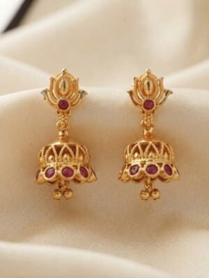 Lotus jhumki